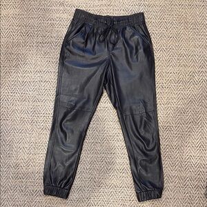 BB Dakota faux leather jogger